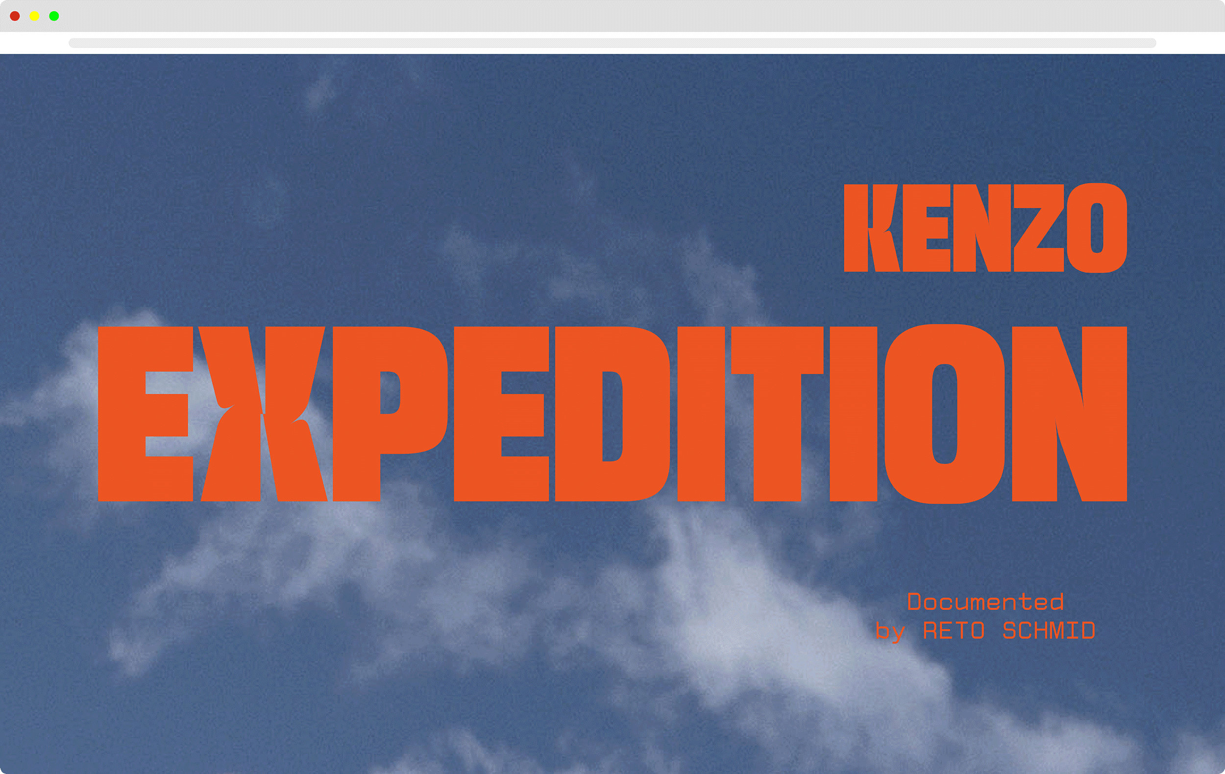 Kenzo Expedition